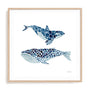 Two Whales Wall Art