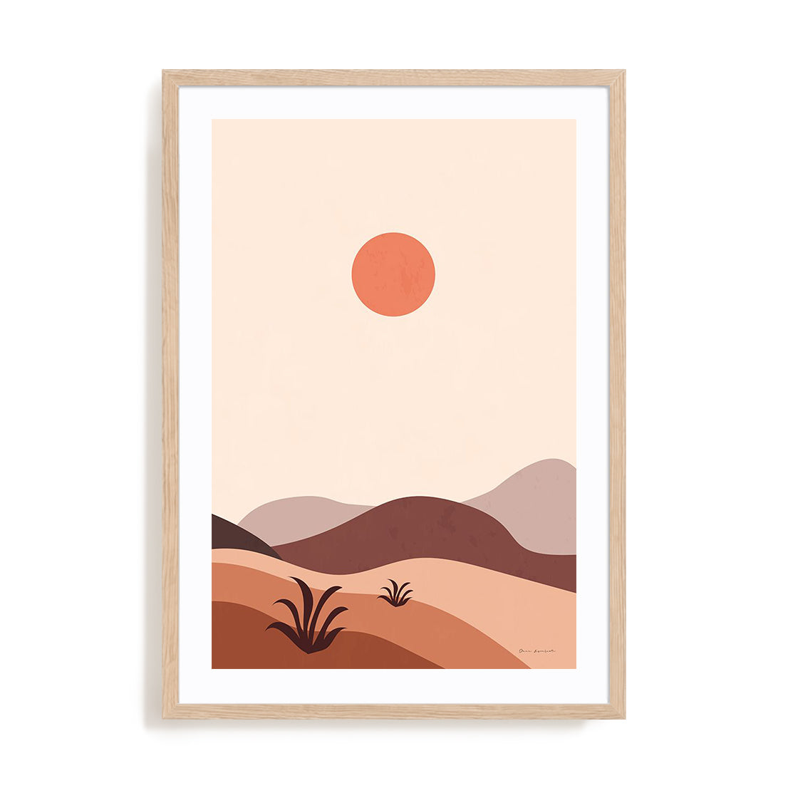 Boho Desert III Wall Art