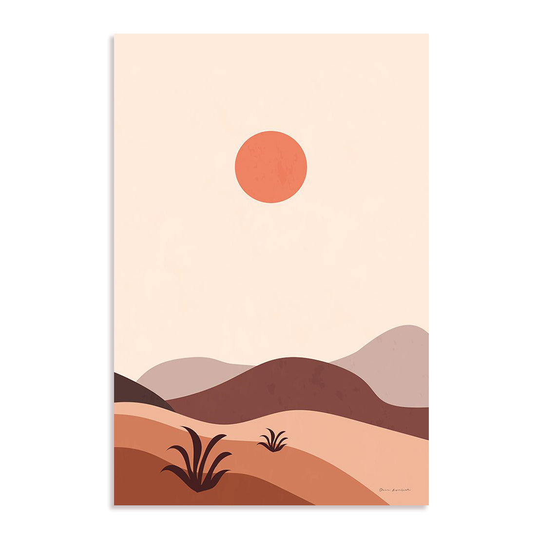 Boho Desert III Wall Art