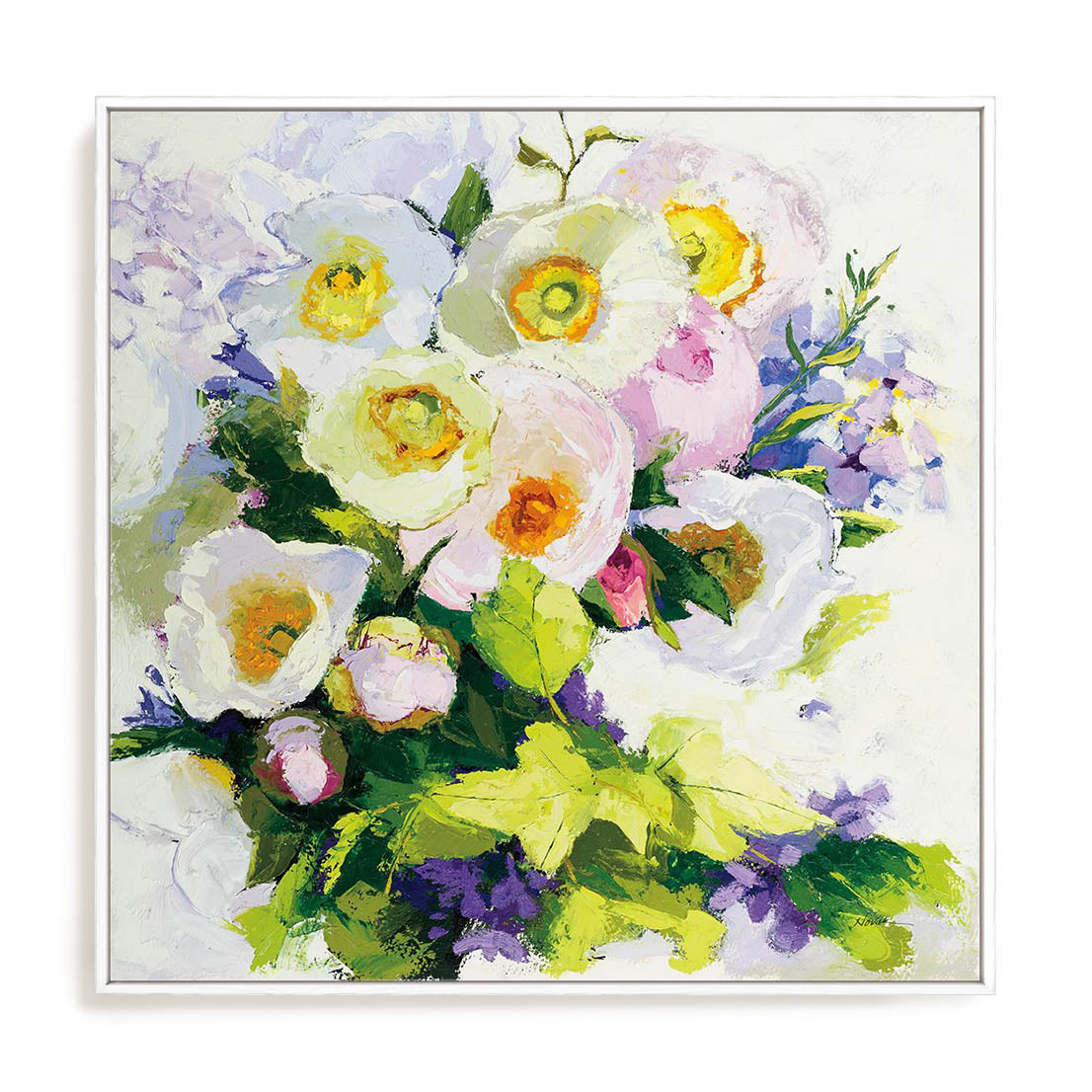Poppies and Peonies Wall Art
