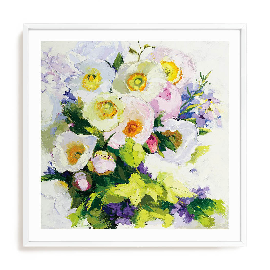 Poppies and Peonies Wall Art