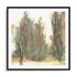 Gilded Path I Framed Wall Art for Living Room, Bedroom, Hallways and Kitchen Spaces