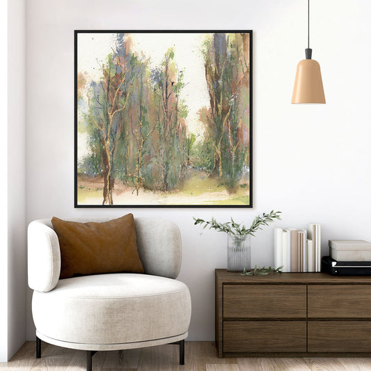 Gilded Path I Framed Wall Art for Living Room, Bedroom, Hallways and Kitchen Spaces
