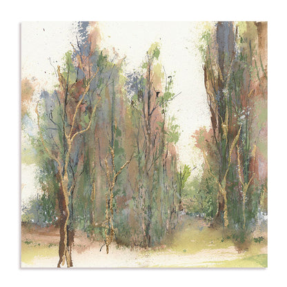 Gilded Path I Framed Wall Art for Living Room, Bedroom, Hallways and Kitchen Spaces