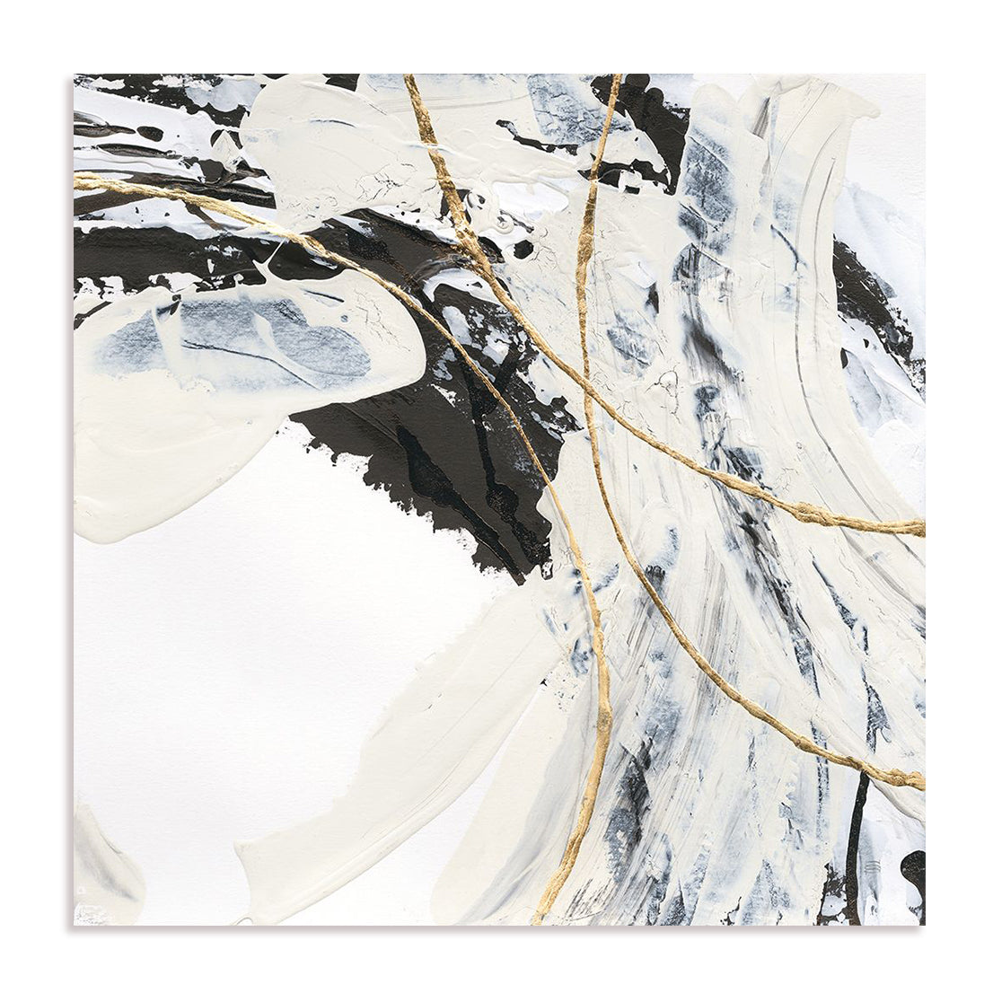 Gold and Cream I Framed Wall Art for Living Room, Bedroom, Hallways and Kitchen Spaces