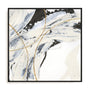 Gold and Cream II Framed Wall Art for Living Room, Bedroom, Hallways and Kitchen Spaces