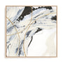 Gold and Cream II Framed Wall Art for Living Room, Bedroom, Hallways and Kitchen Spaces