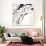 Gold and Cream II Framed Wall Art for Living Room, Bedroom, Hallways and Kitchen Spaces
