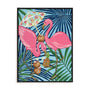 Flamingo Happy Hour I Wall Art
