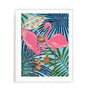 Flamingo Happy Hour I Wall Art