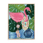 Flamingo Happy Hour II Wall Art